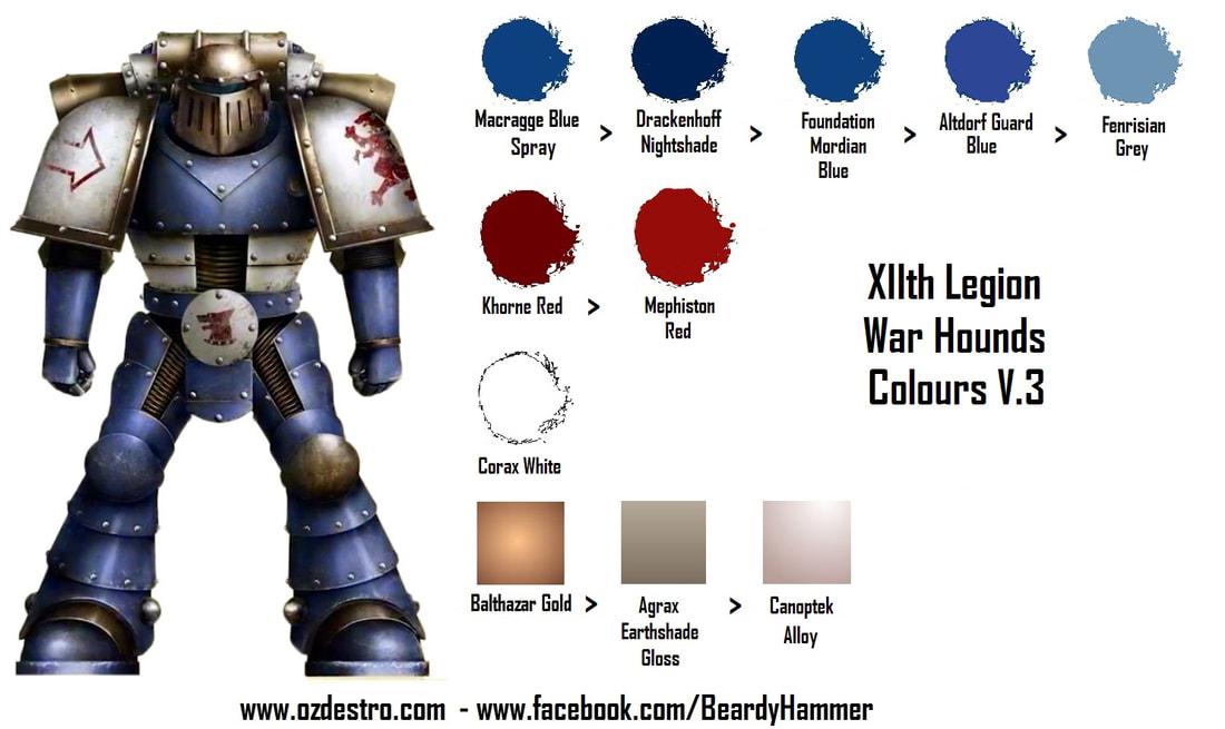 War Hounds Legion Colours